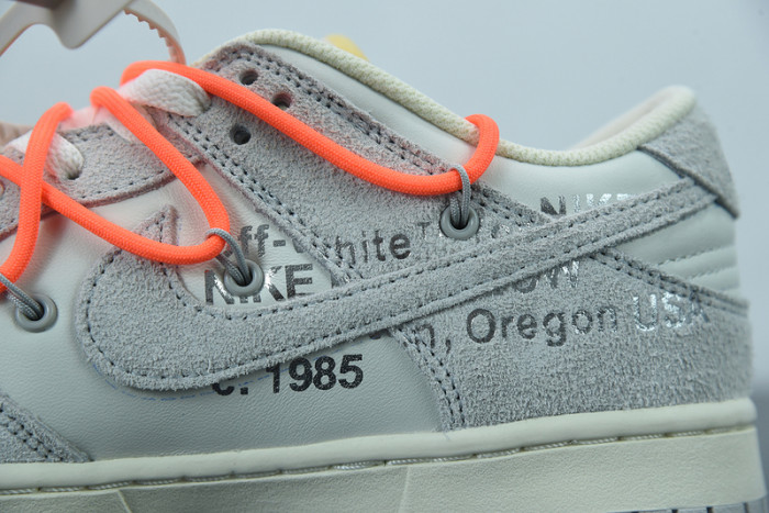 OFW Nike Dunk Low 11 Of 50 OW DJ0950-108