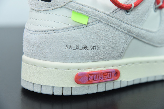 OFW Nike Dunk Low 40 Of 50 OW DJ0950-103
